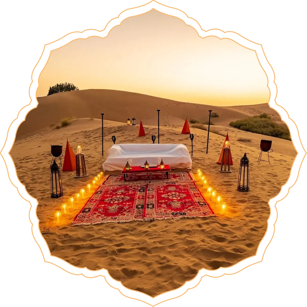Dinner On Dunes